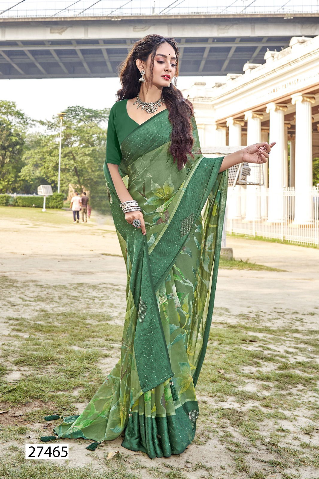 Annara Vol 5 By Vallabhi Printed Georgette Sarees Wholesale Price In Surat